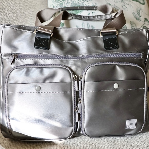 IHKWIP Cargo Catchall Tote With Two Crossbody Straps -Met Stone Grey - Picture 16 of 16